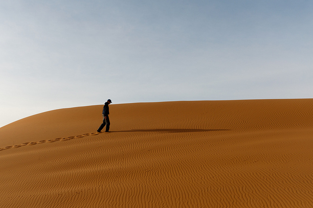 Desert walk